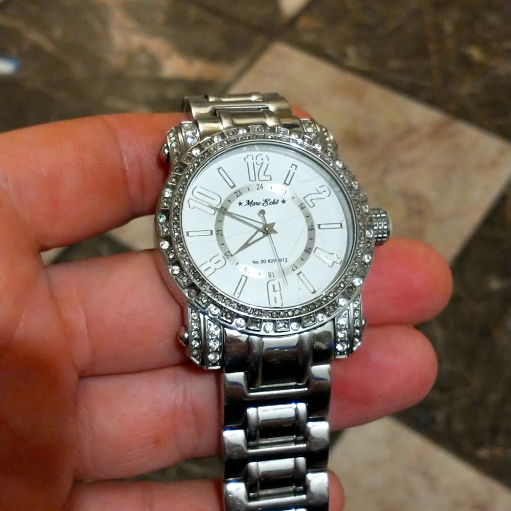 Marc ecko stainless steel